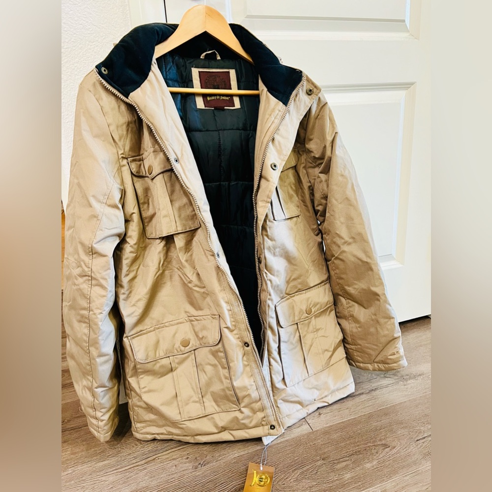 Ministry of Fashion Men’s Beige Winter Jacket- new with tags!
